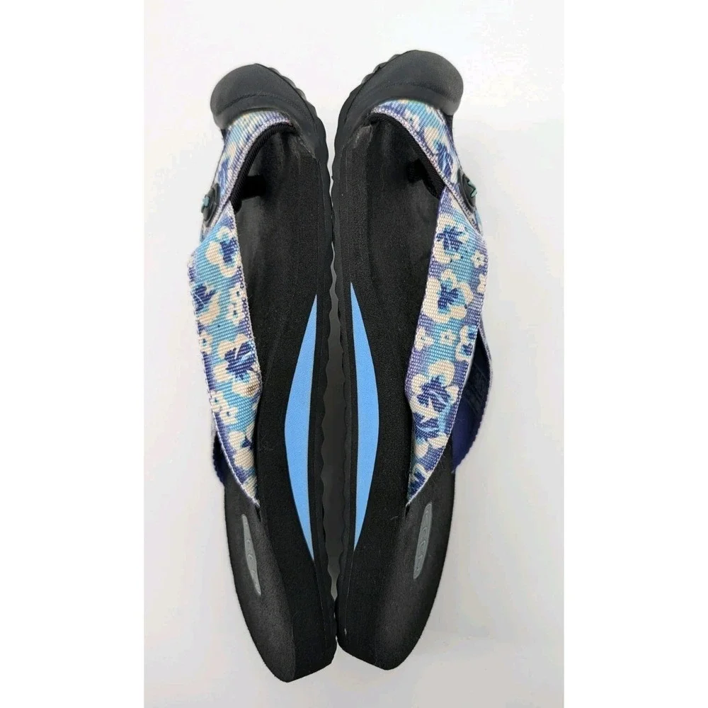 KEEN‎ Flip Flop Thong Sandal Waimea Floral Bumper Toe Womens size 6 Gorpcore